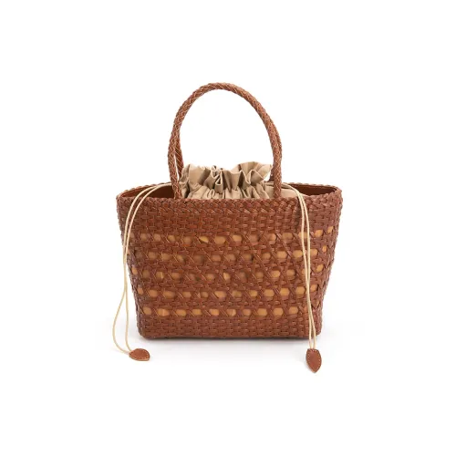 VENOF Handbags Woven Summer Brown