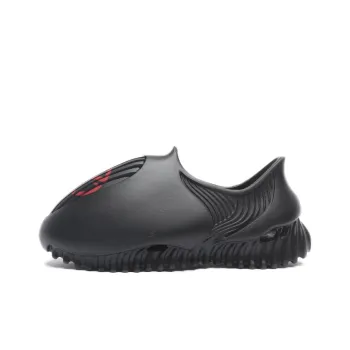 BBB x GENEGG Foam Runner Whale Shoes Clogs Unisex Black Red