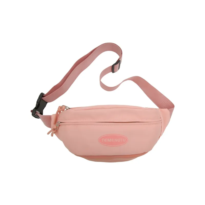 Alcohol Dragon Nylon Sling Bag Regular Unisex Black/Green Blue/Red Pink-17