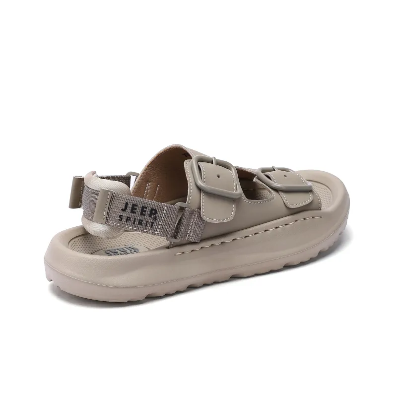 JEEP SPIRIT Beach Sandals Men's Sandstone-3