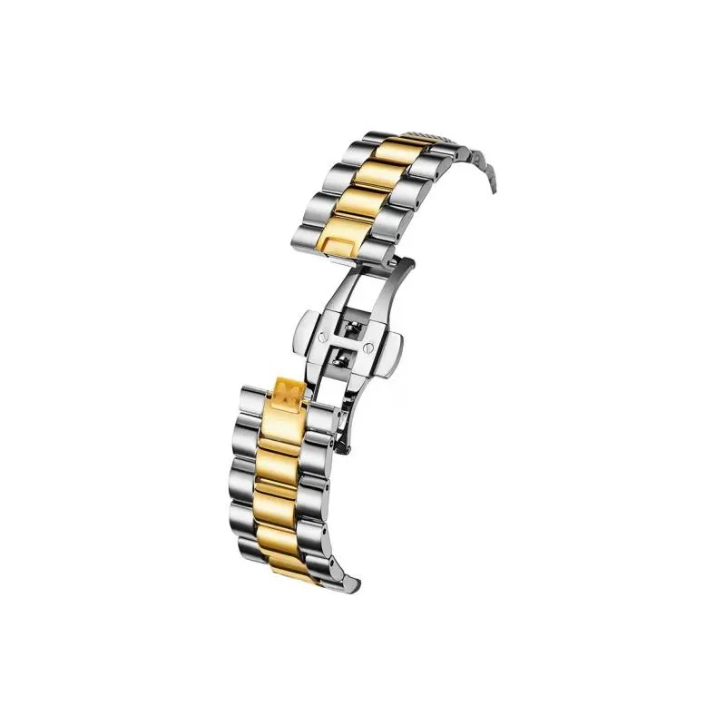 EBOHR Mechanical Movement Stainless Steel Strap Watch Women's Watch Silver Dial-2