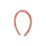 Iridescent Textured Headband[Neon Orange]