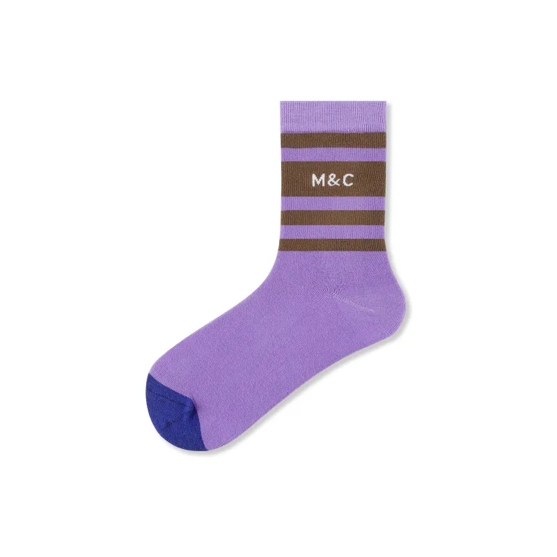 Montecto&Capsule Mid Calf Socks Unisex-4