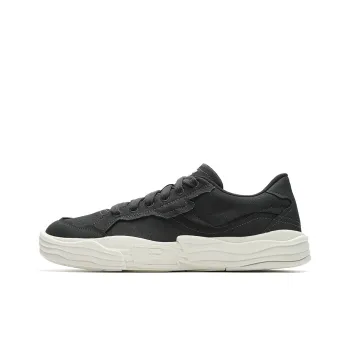 FILA FUSION POP 2 Anti Slip Wear Resistant Low Top Skateboard Shoes Men's Lost Black