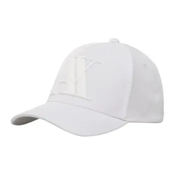 ARMANI EXCHANGE Cotton Baseball Caps Men's White