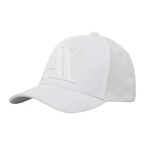 ARMANI EXCHANGE Cotton Baseball Caps Men's White