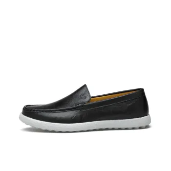LAORENTOU Dress Shoes Men Low Top Dark Brown/Light Brown/Black/Blue