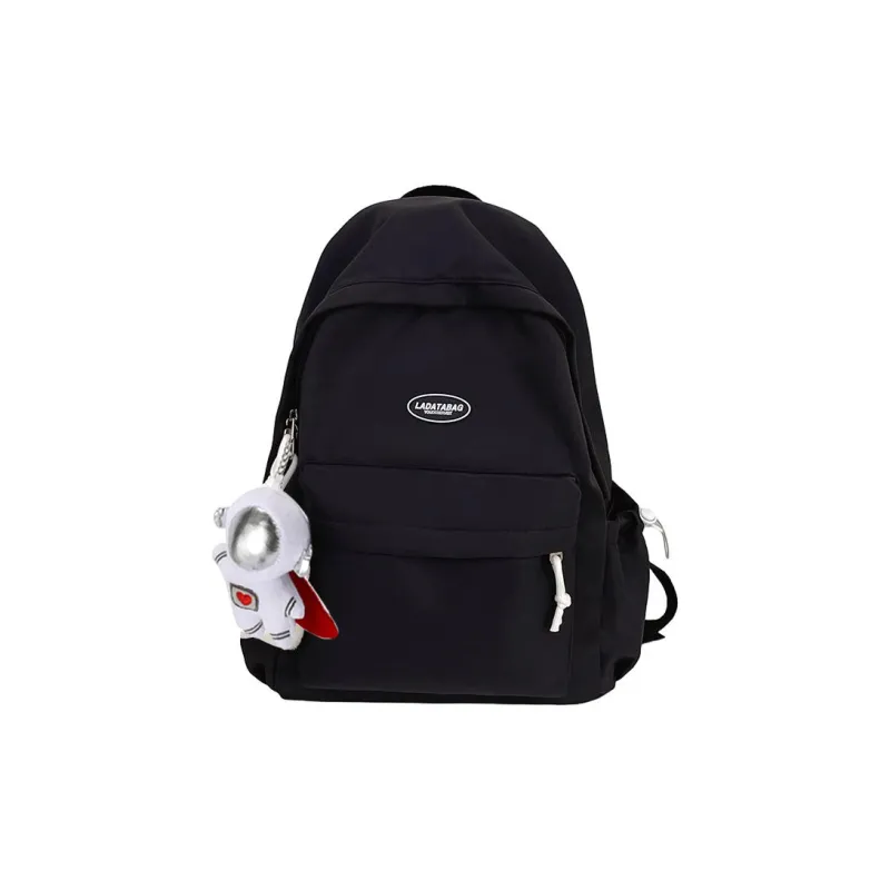 LOUIS ROYALN Nylon Backpack Regular Unisex Custard/Cream Green/Blue/Ecru/Black-10