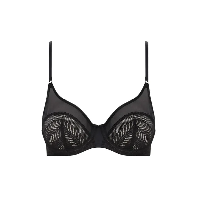CK/Calvin Klein UNLINED DEMI Bra Europe Version Women's Black-0