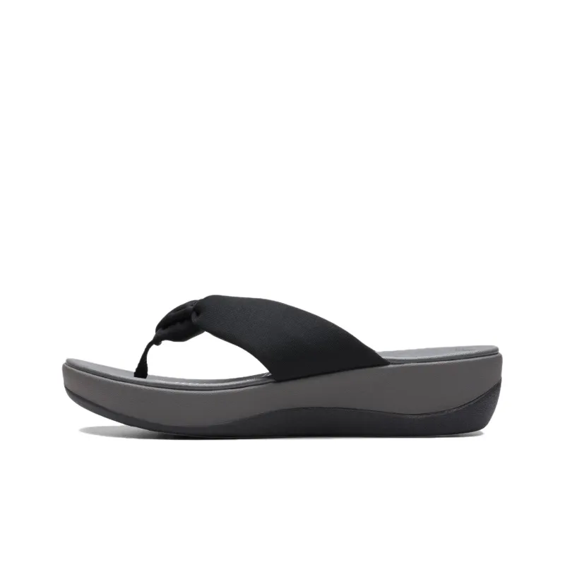 Clarks Flip Flops Women's Black-1