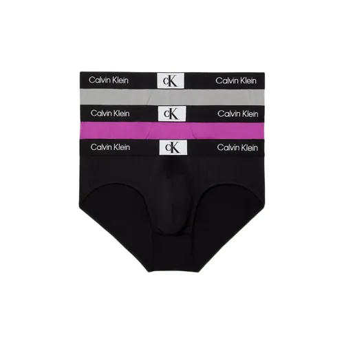 CK/Calvin Klein HIP BRIEF 3PK Underpants Europe Version Men's 3 Pack