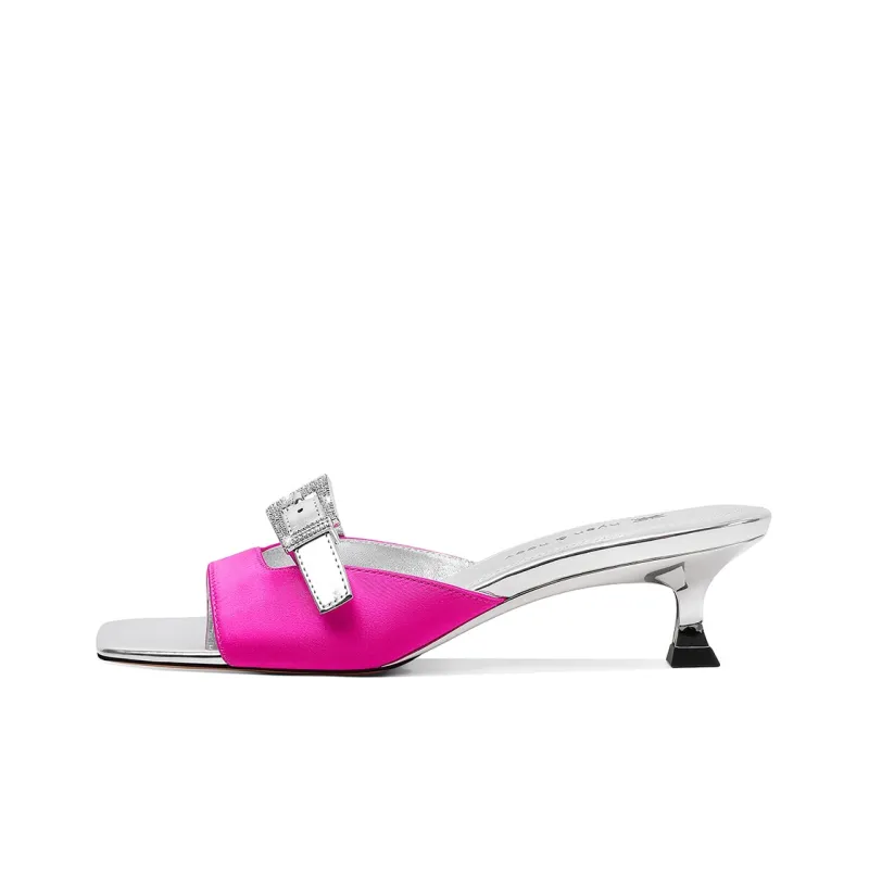 Hoov Slide Slippers 4cm Women's-4