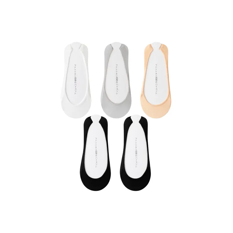XXLLG No Show Socks Women's 5 Pack-5