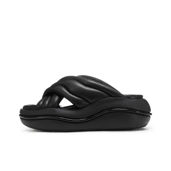 VITTORIO VENTURA Crisscross Slide Slippers Women's