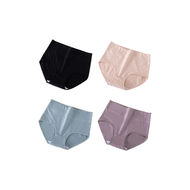 Flowers In Water Underpants Women's 4 Pack-7