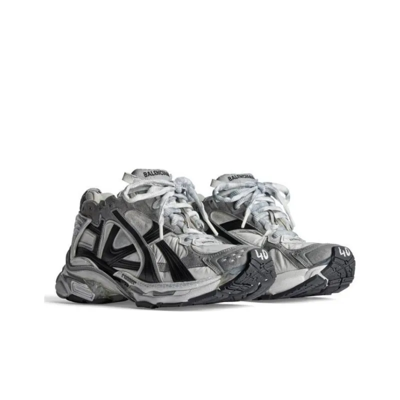 Balenciaga Runner Grey White Black-2