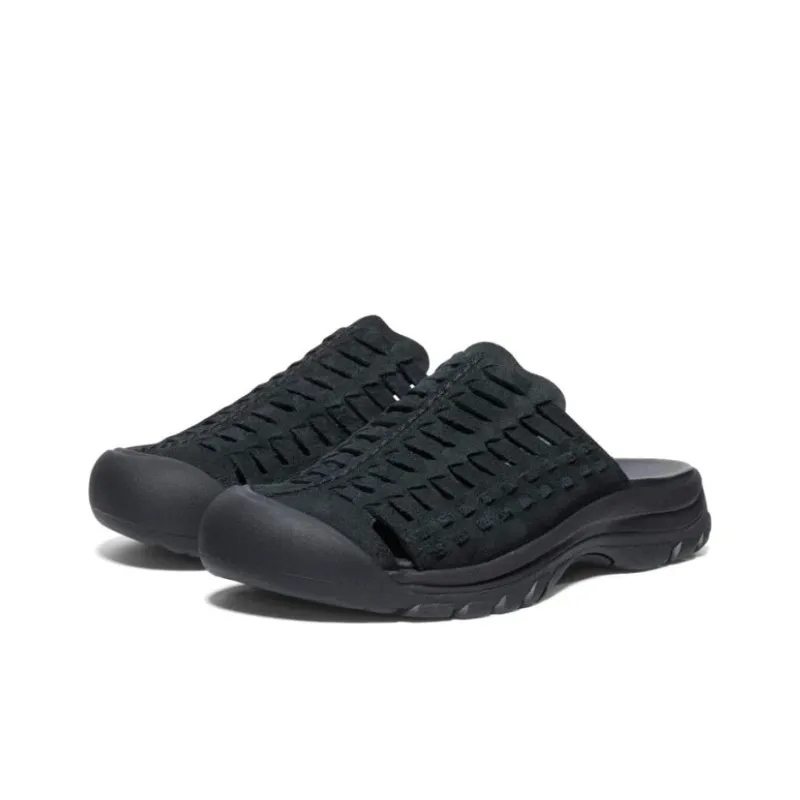 KEEN SAN JUAN Quiet Abrasion Resistant Closed Toe Slippers Women's Black-3