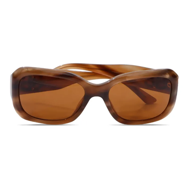 CHANEL Pre-Owned 2010s CC-plaque Rectangle-frame Sunglasses-1
