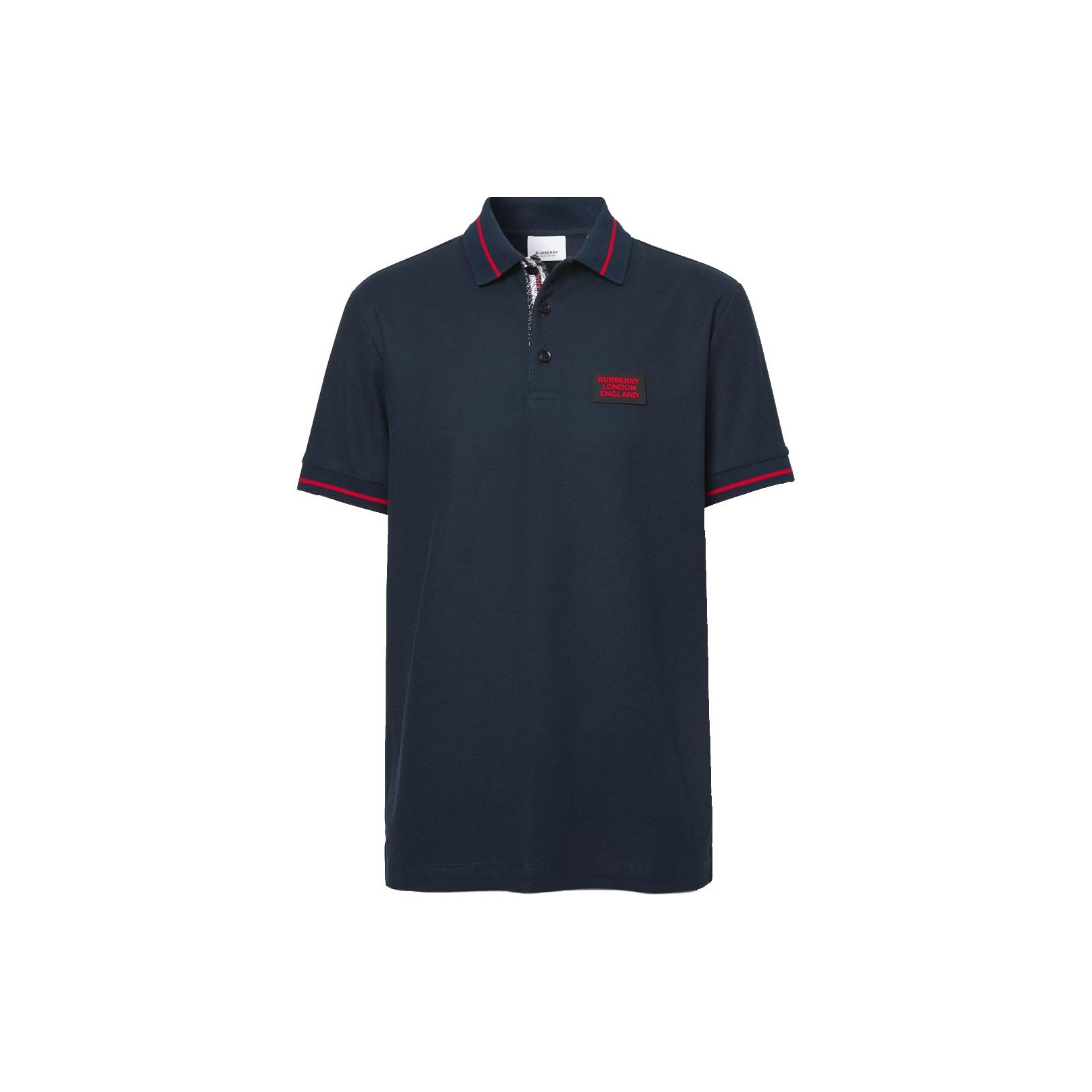 Burberry navy polo on sale