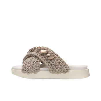 Inuikii Slide Slippers Women's Taupe