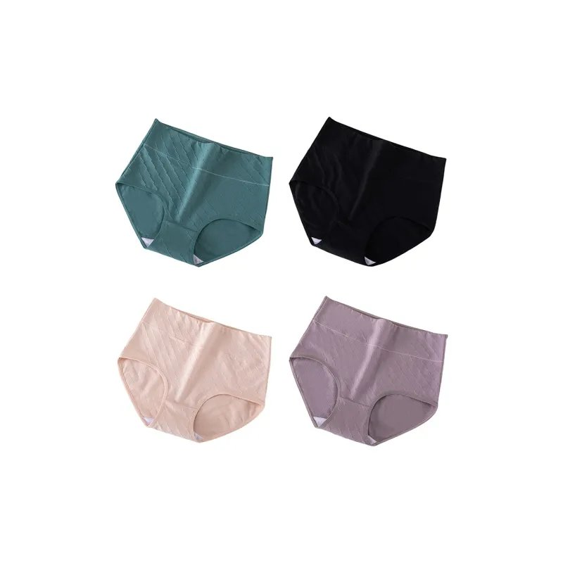 Flowers In Water Underpants Women's 4 Pack-2