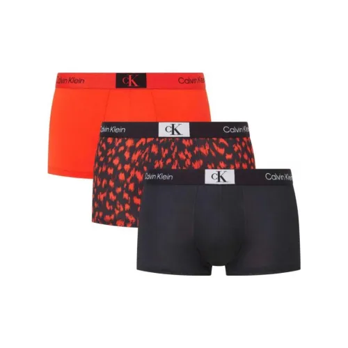 CK/Calvin Borsetta LOW RISE TRUNK 3PK Underpants Europe Version Men's 3 Pack