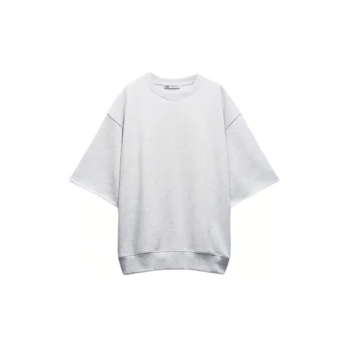 ZARA Sweatshirts Women's Marbled Gray