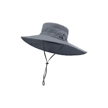 SuperFire Polyester Bucket Hats Unisex Dark Gray