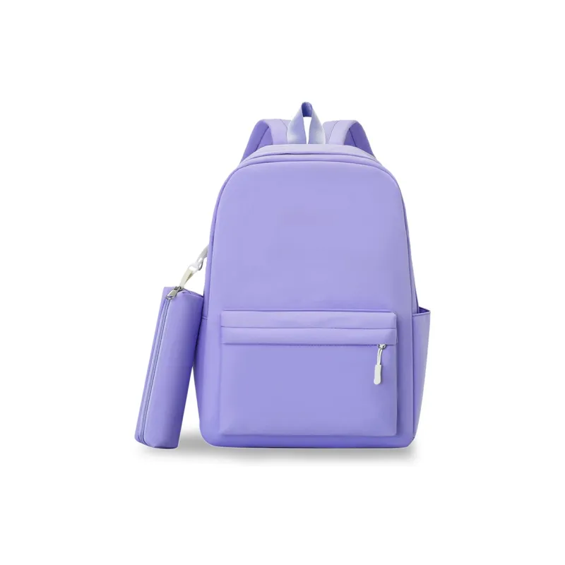 Carissa Nylon Backpack Regular Women's White/Black/Yellow-6