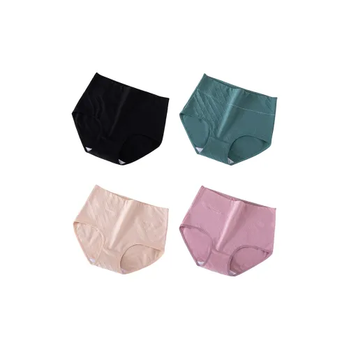 Flowers In Water Underpants Women's 4 Pack