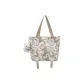 Khaki Shoulder Bag with Charm