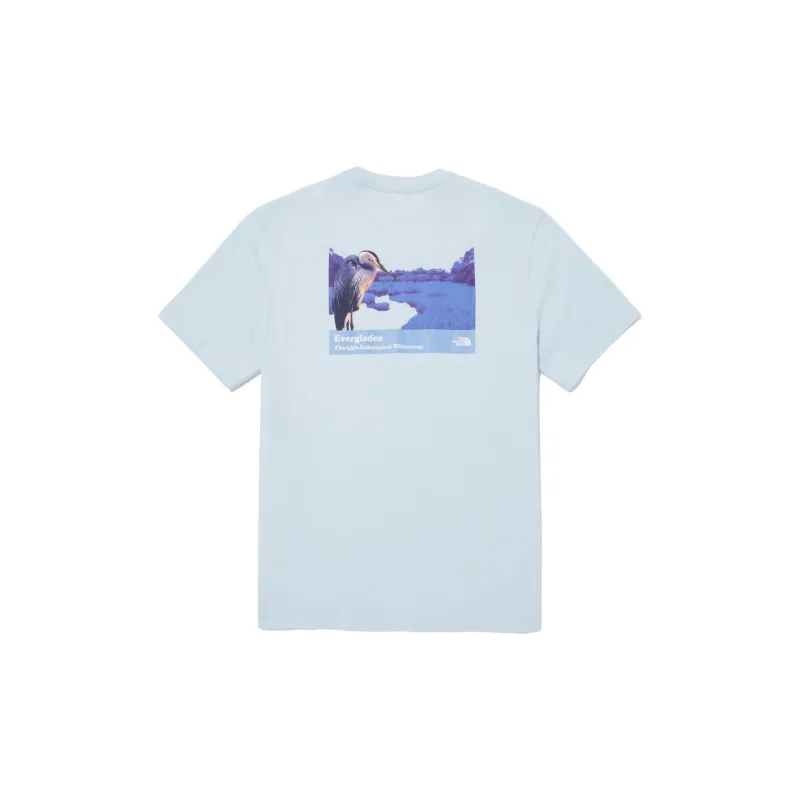 THE NORTH FACE T Shirt Unisex Light Blue-1