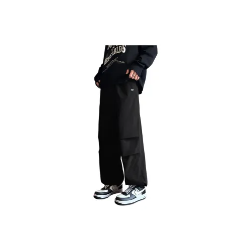 Tonlion Casual Pants Men Black