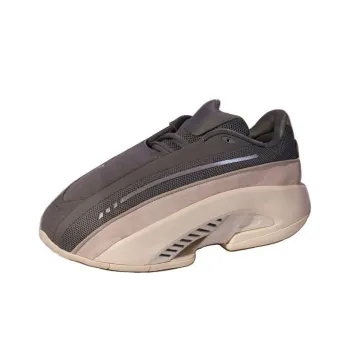 Adidas Mad Bounce Cushioned Slip Resistant Low Top Vintage Basketball Shoes Men's Gray Brown