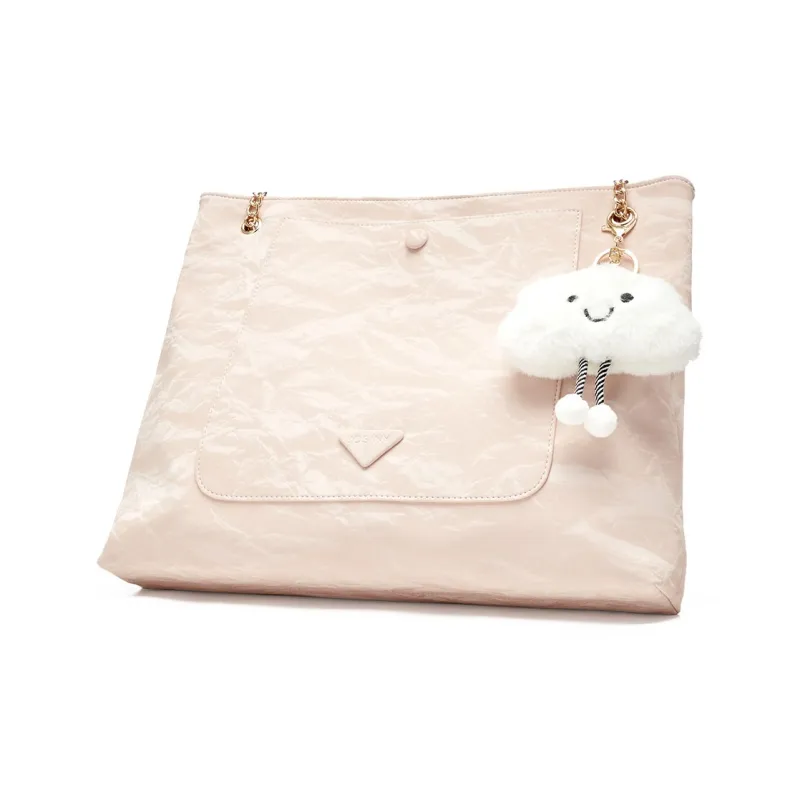 JOSINY PU Tote Bag, Shopping Bag, Shoulder Bag Women's Green/Dark Blue/Nude Pink-16
