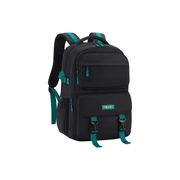 Disney Polyester Backpack Men's Black Green