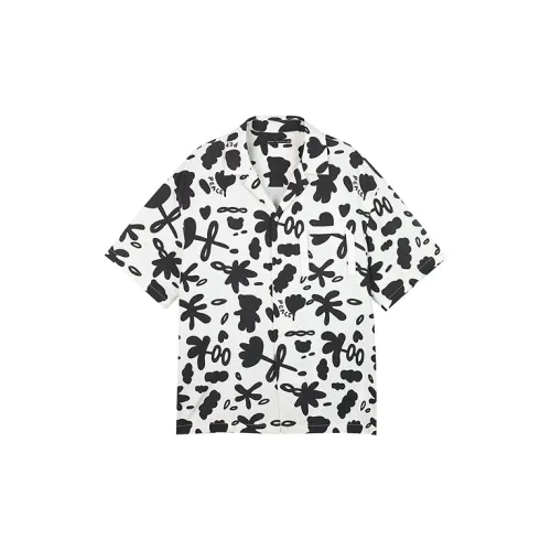 PEACEBIRD MEN Shirts Men Black/White 1