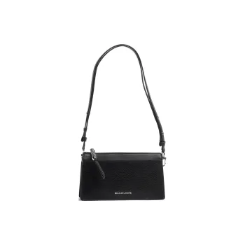 MICHAEL KORS Grain Cow Leather Handbag, Shoulder Bag Women's Black