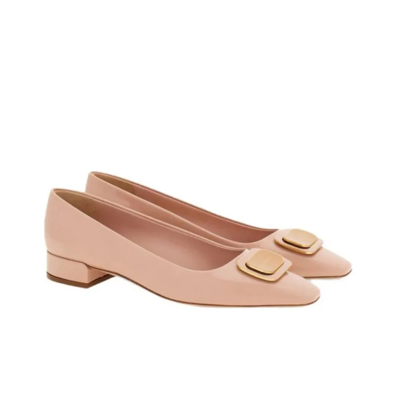 FERRAGAMO New Vara Leather Pumps-2