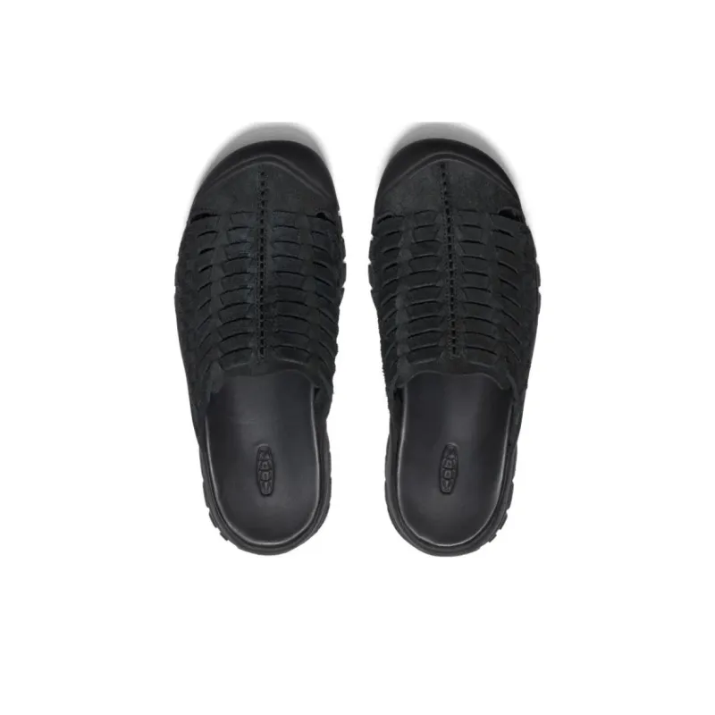 KEEN SAN JUAN Quiet Abrasion Resistant Closed Toe Slippers Women's Black-4