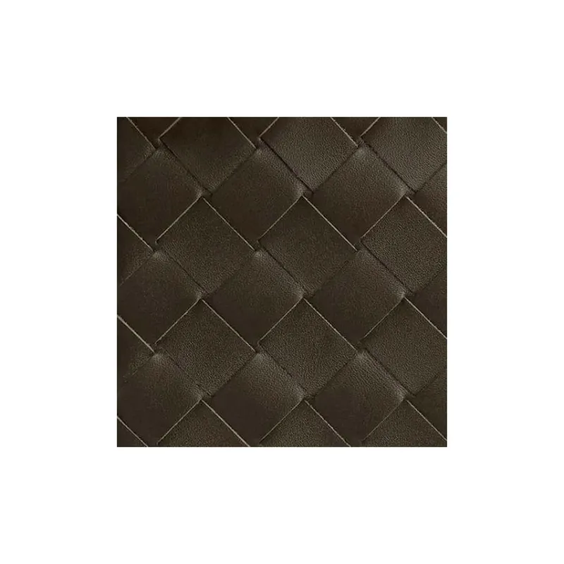Bottega Veneta Calfskin Wallet Men's Brown & Light Brown-3