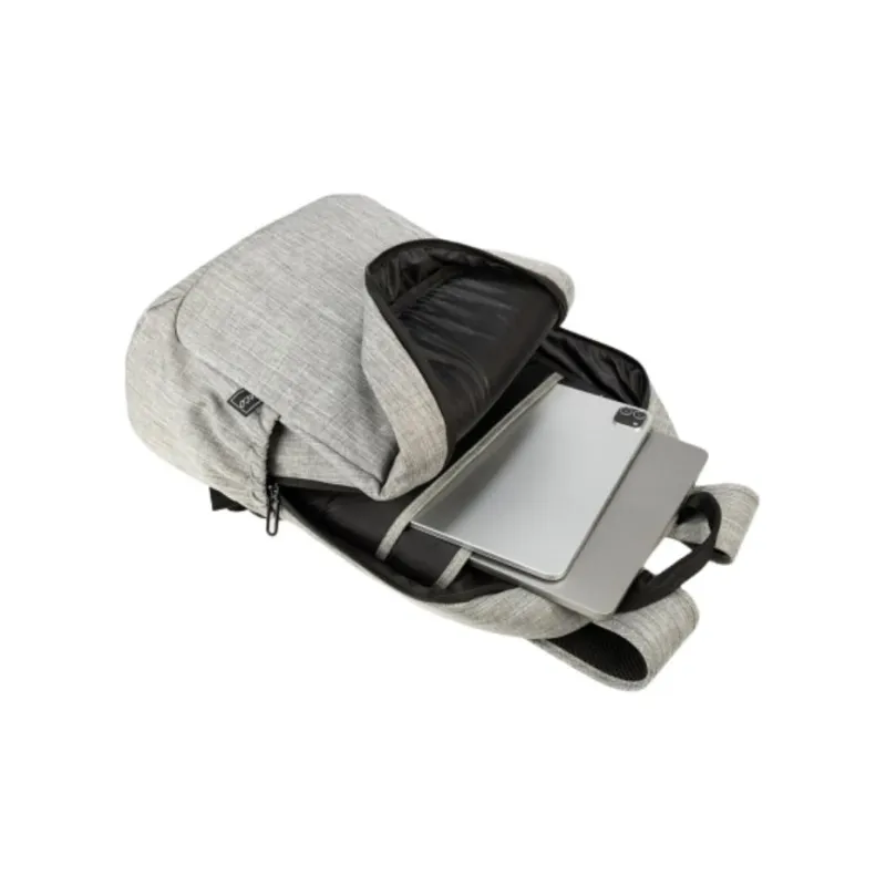 TUCANO Recycled Plastic Backpack Unisex Gray-7