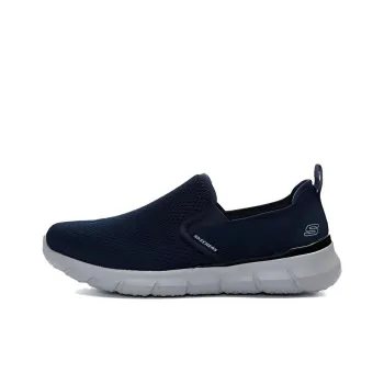 Skechers Del Retto Cushioning, Abrasion Resistant, Breathable, Lightweight Low Top Casual Shoes Men's Light Black