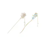 [White+Ice Blue]2 Pcs
