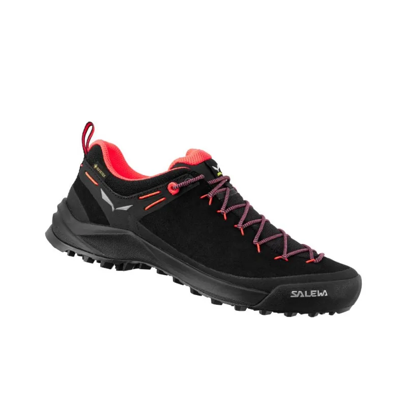 SALEWA WILDFIRE Durable Moisture-Absorbing Coverage Low-Top Trekking Shoes Women's Coral-2
