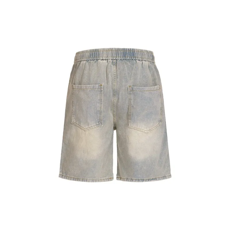 YearnObtainRainbow Denim Shorts Unisex-5