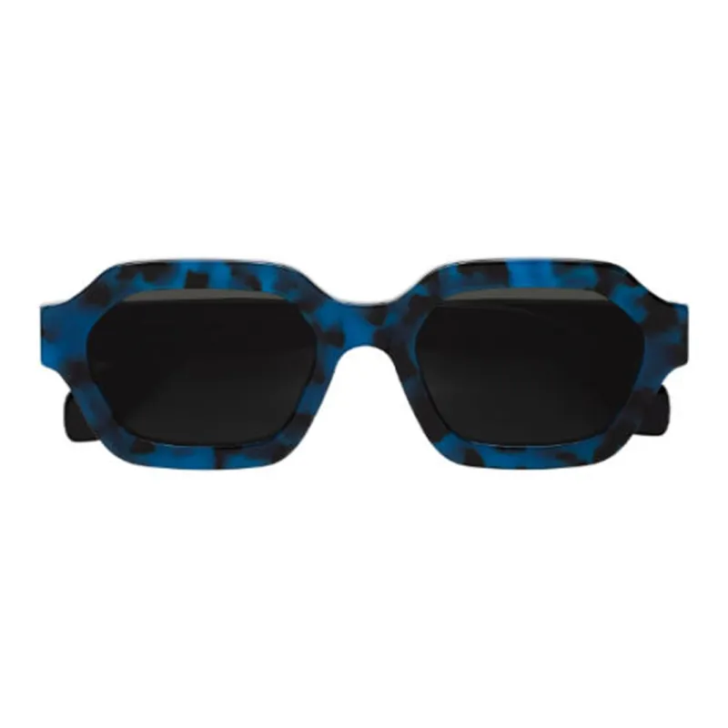 Retrosuperfuture - Irregular Shape Sunglasses Men's Blue-1