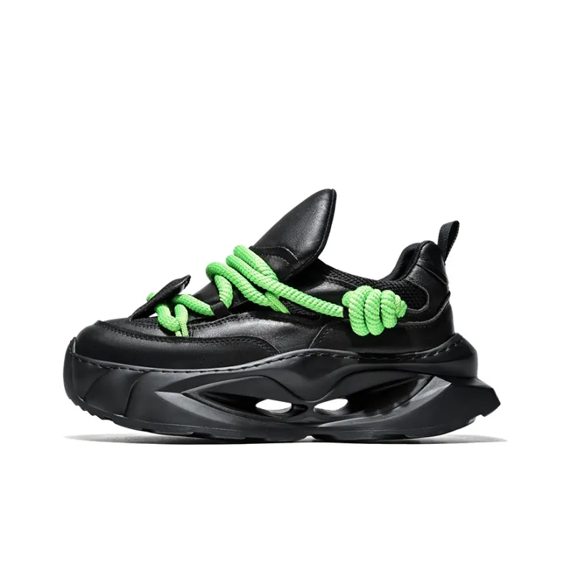 MOERBAI Spacewalk Series Breathable Lightweight Height Increasing Rebound Casual Shoes Unisex-24