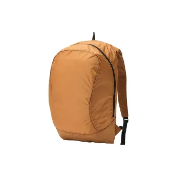 MUJI Polyester Backpack Unisex Smoky Orange