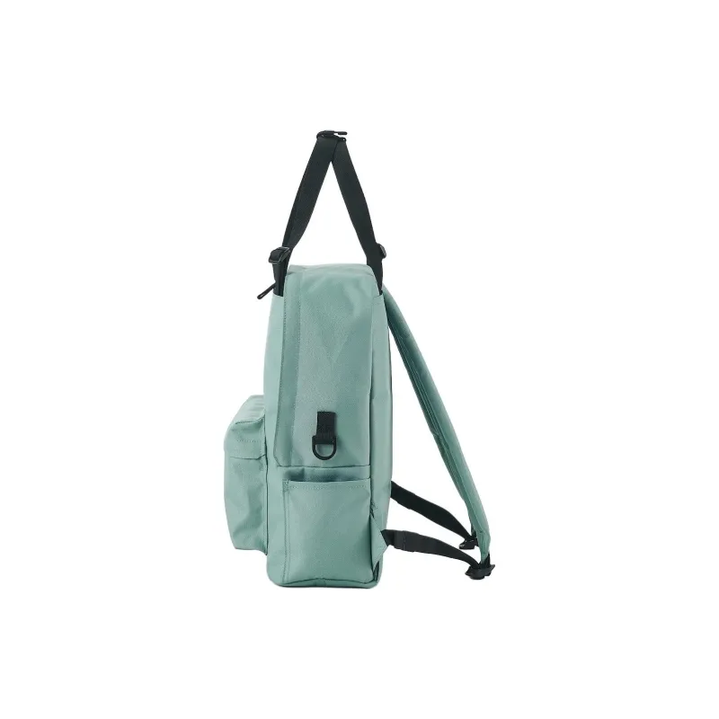 MUJI Polyester Handbag Backpack Unisex Green/Navy Blue-5